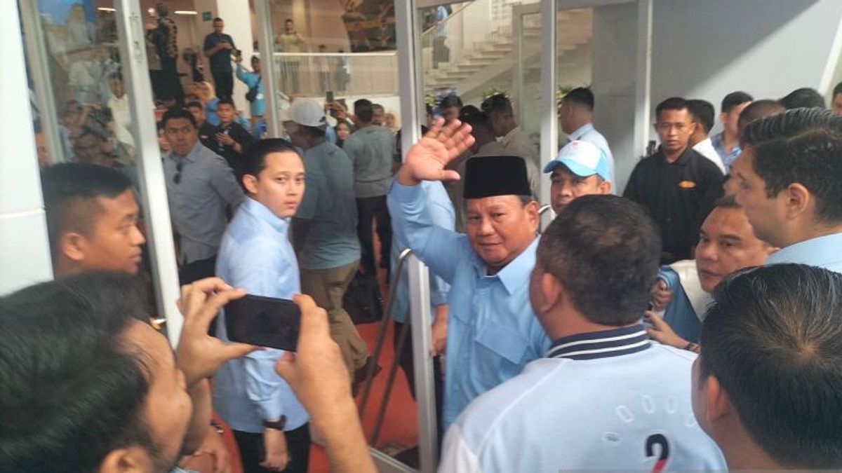 Great Campaign Of Pamungkas, Prabowo Arrives At GBK