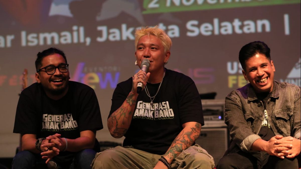 Sansan Pee Wee Gaskins Sebut Ajang 'Generasi Anak Band' Bisa Jadi Jalan Pintas untuk Band Baru