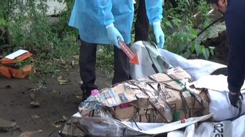 نتائج تشريح الجثة، امرأة ميتة ملفوفة في الورق المقوى في كاكونغ، حامل في شهرها الخامس