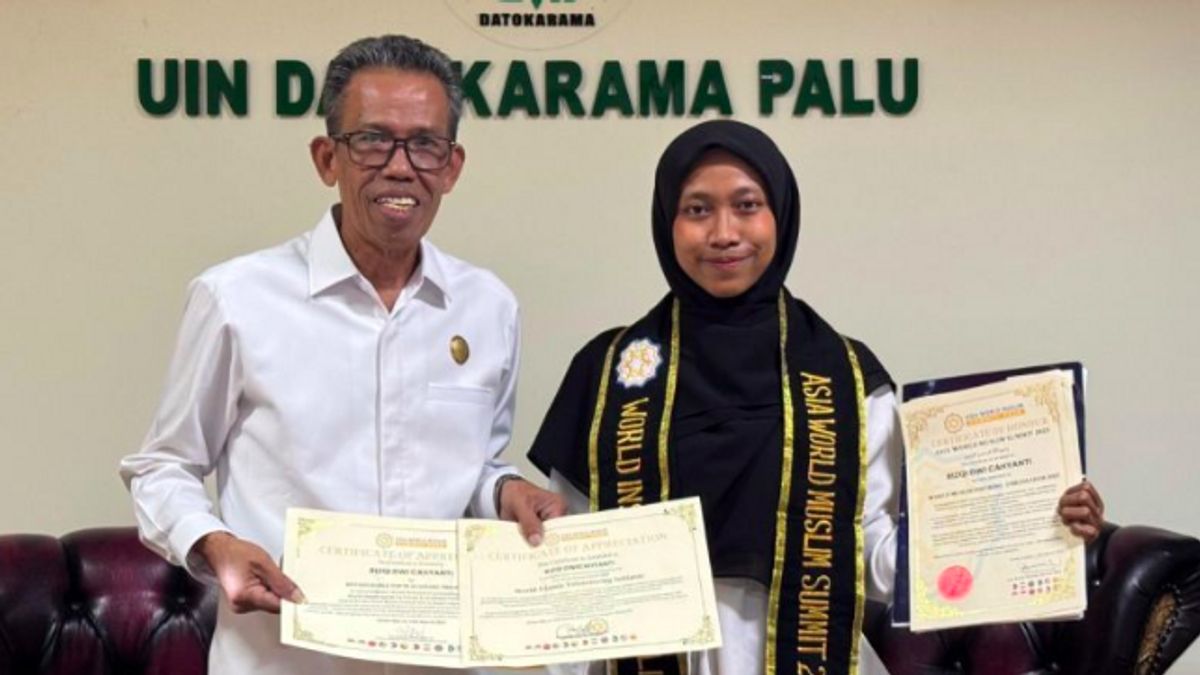 Mahasiswi UIN Datokarama Raih Dua Penghargaan Bergengsi di Asia World Muslim Summit 2025