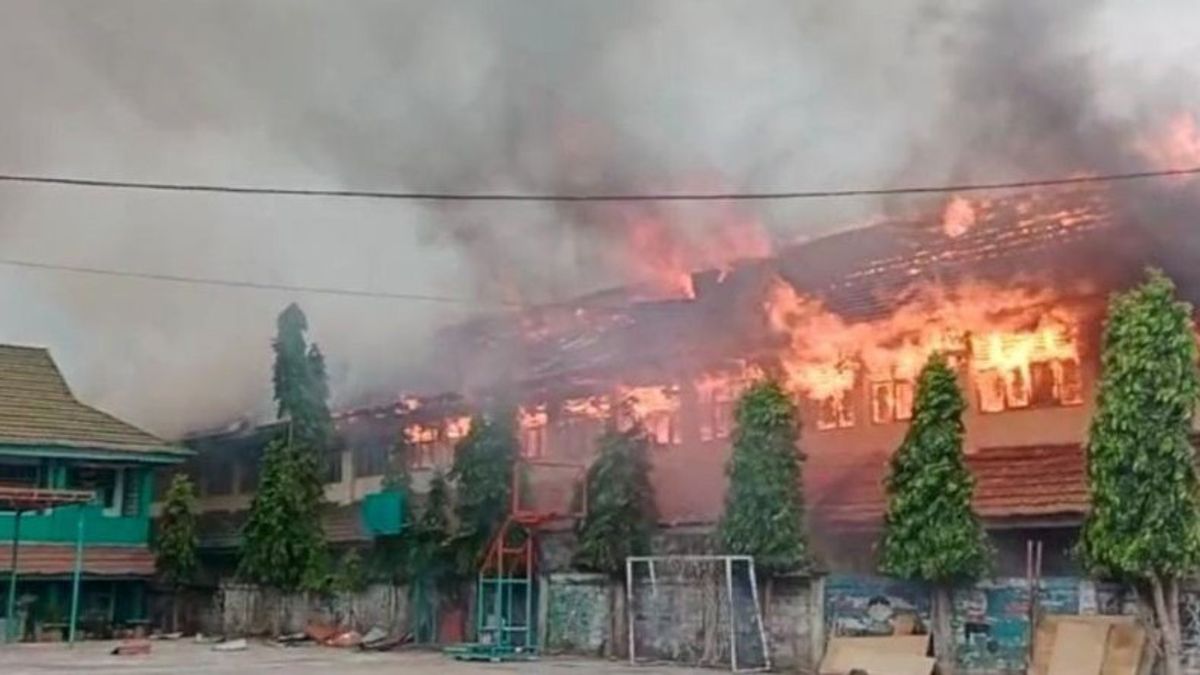 SMKN 3 Bengkulu Kebakaran, Disdikbud 确保学生在第二学期学习教学 不会受到干扰