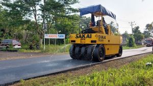 Jalan di Bengkulu Diperbaiki Usai Kunjungan Jokowi