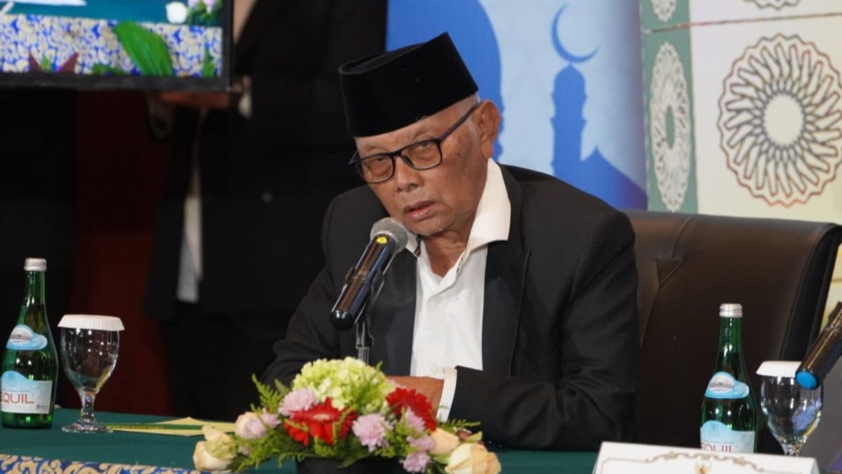 MUI强调斋月开始时的不同“Ijtihadi和技术”，KH Anwar Iskandar要求相互尊重