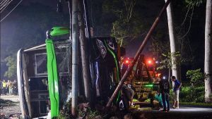 Subang Health Office Reports The Latest Number Of Victims Of Death And Injury In Vocational High School Student Bus Accident