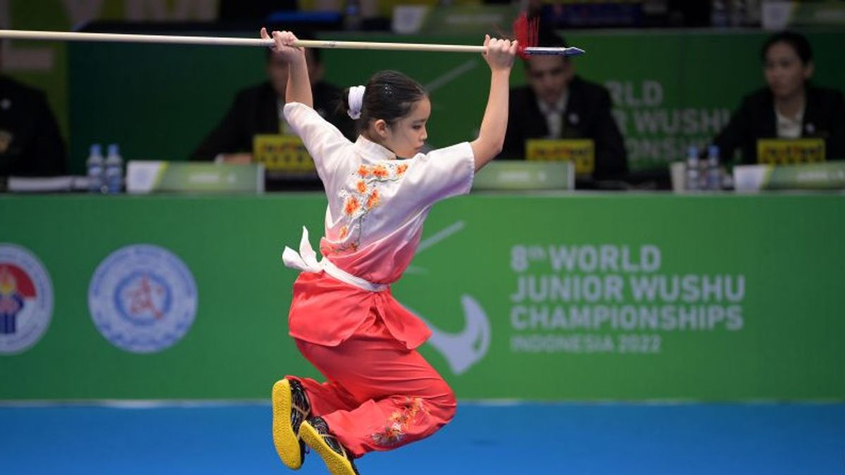 Raih 10 Emas, Kontingen Indonesia Posisi Ketiga Kejuaraan Dunia Wushu Junior 2022 