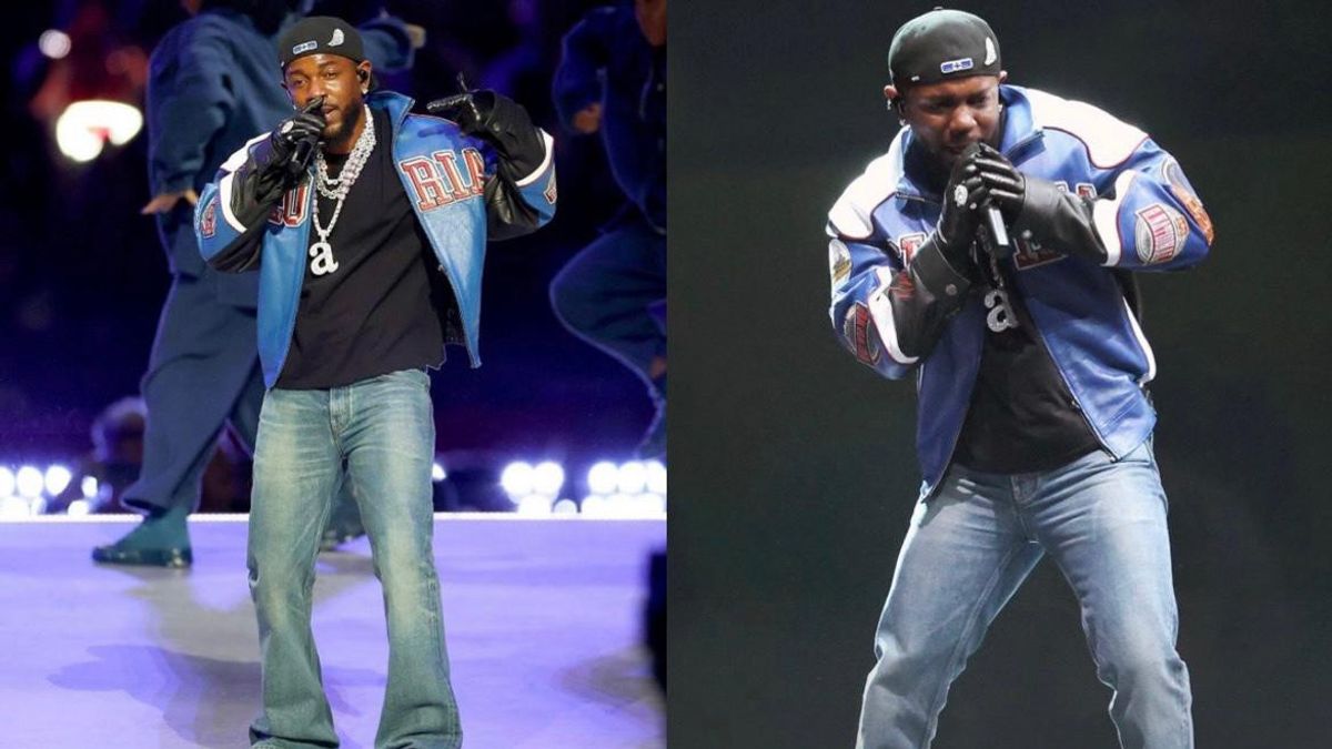 Curi Perhatian di Super Bowl 2025, Kendrick Lamar Kembalikan Tren Celana Flare