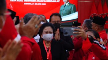 In Front Of Her Cadres During The PDIP National Working Meeting, Megawati: I Got A New Nickname 'The Beauty'