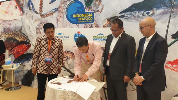 KKP Catatkan Potensi Transaksi hingga Rp238,65 Miliar di World Seafood Shanghai