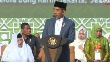 Devant les musulmans NU, Jokowi a déclaré avoir perdu 443 billions de roupies de bansos