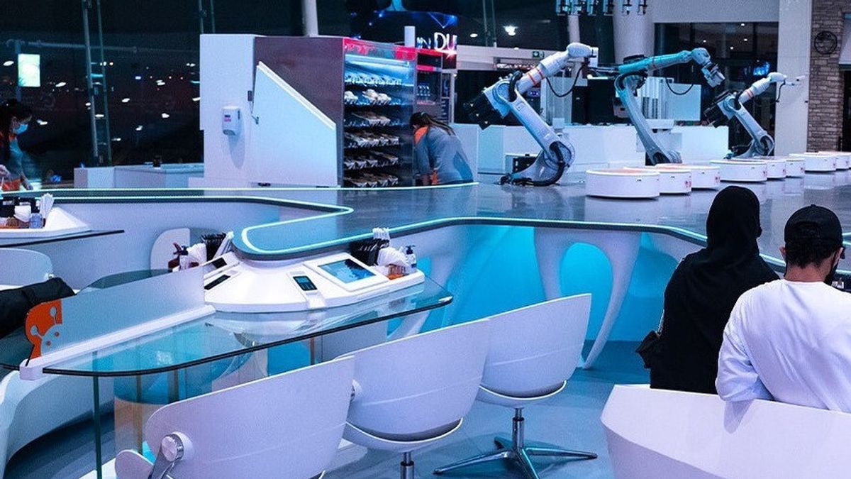 Dubai RoboCafe, Sensasi Bersantap Dilayani Robot Buatan Jerman