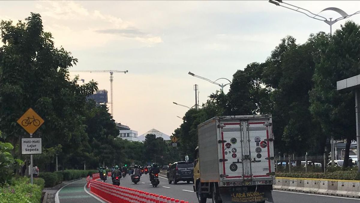 在受到批评后，DKI省政府再次进入75亿印尼盾的自行车道预算，但不用于发展