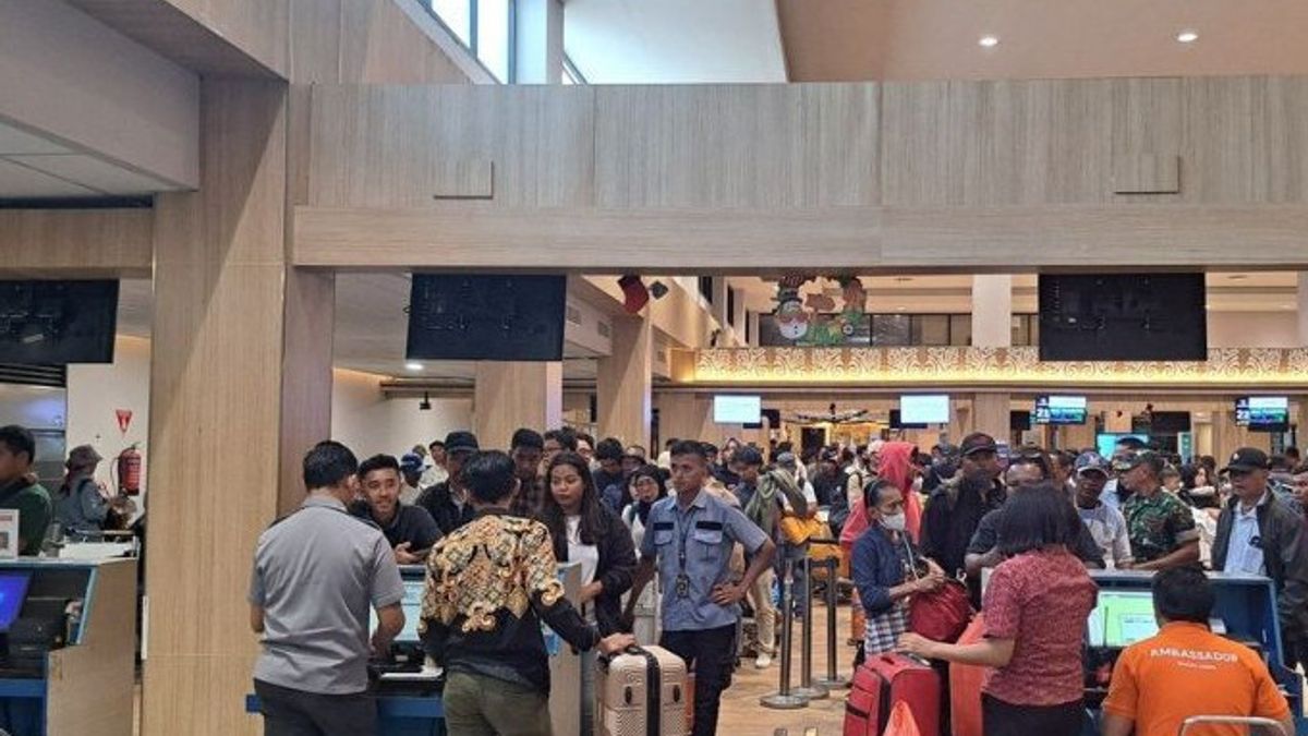 Peak Of Christmas Homecoming At Sentani Jayapura Airport, Number Of Passengers Increases 9.7 Percent