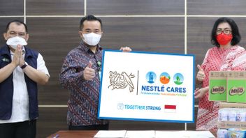 Produsen Bear Brand Berikan Bantuan Ribuan Produk Makanan untuk RS Darurat Wisma Haji Pondok Gede