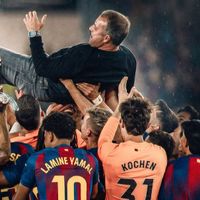 Sukacita Hansi Flick Berbalut Duka pada Hari Barcelona Raih Gelar LaLiga
