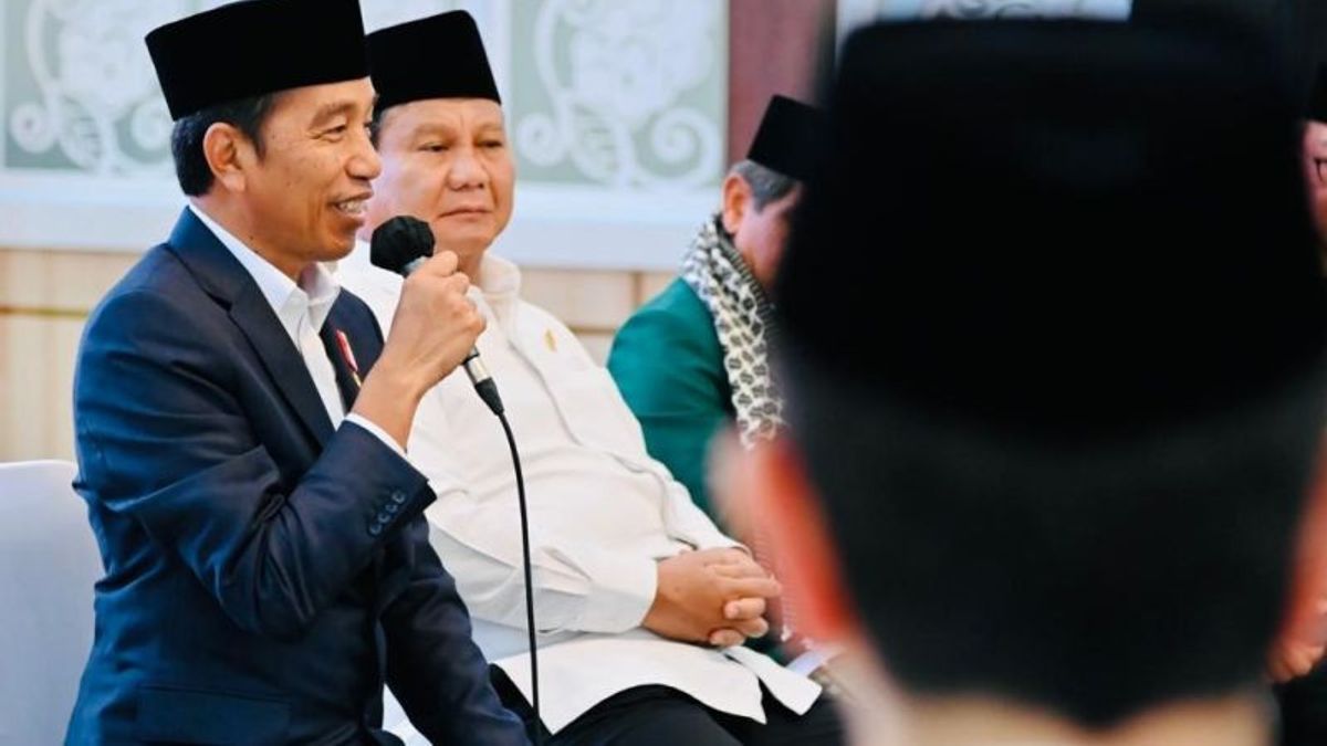 Jokowi Says Indonesia Can Be Big Because Of The Support Of Religious And Traditional Figures