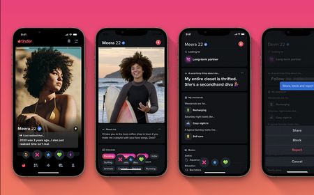 Tinder Luncurkan Banyak Fitur Baru, Kuis Profil dan Tampilan Mode Gelap