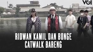 VIDEO: Momen Ridwan Kamil Catwalk Bareng Bonge SCBD di Depok