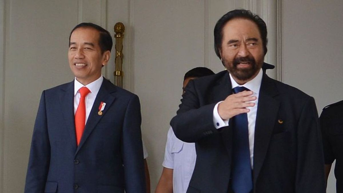 Jokowi ouvre la voix sur la rencontre avec Surya Paloh : Ce sera très utile pour la politique