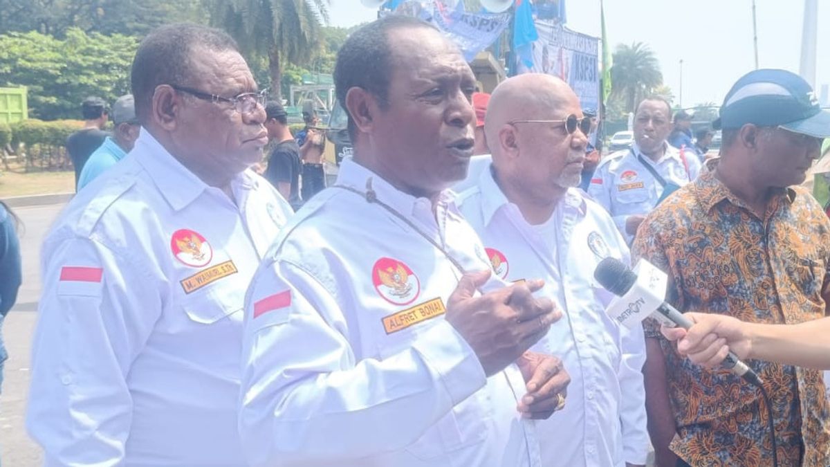 Demo di Patung Kuda, Massa Tuding ASN Mendagri Dukung Salah Satu Partai dalam Pemilu 2024