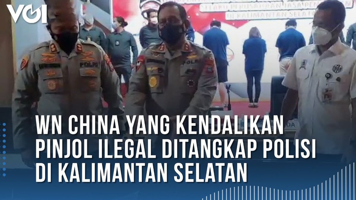 Video: WN China Kendalikan <i>Pinjol</i> Ilegal di Kalimantan Selatan