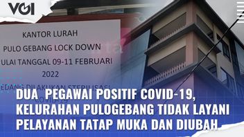 VIDEO: Two COVID-19 Positive Employees, Pulogebang Sub-district Office Doesn't Serve Face-to-Face Services