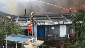 Settlement In Kebon Jeruk Burns On Sunday Afternoon, The Cause Is Still Being Investigated