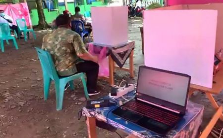 3 Desa di Kalsel  Hi-tech, Gelar Pilkades dengan Metode e-Voting