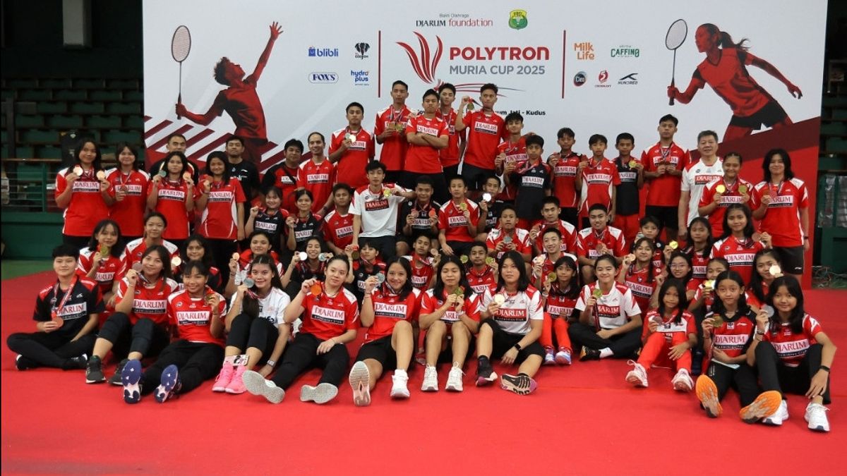 Sabet 16 Gelar, PB Djarum Juara Umum Muria Cup 2025