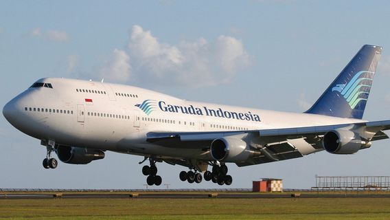 News That Garuda Indonesia Is No Longer Based At Soetta Airport, President Director: Hoax, Even It's Said To Be Working Next To Food Stall
