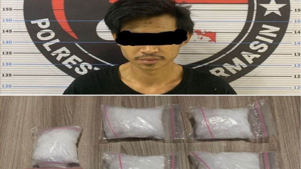 Miliki 483 Gram Sabu, Polresta Banjarmasin Ringkus Pemuda 