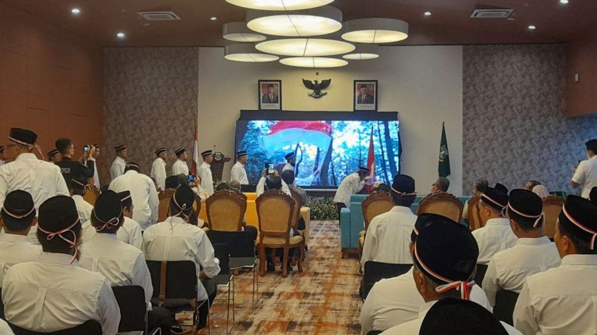 107 Former JI And JAD Terrorist Networks Say Loyal Pledge To The Republic Of Indonesia