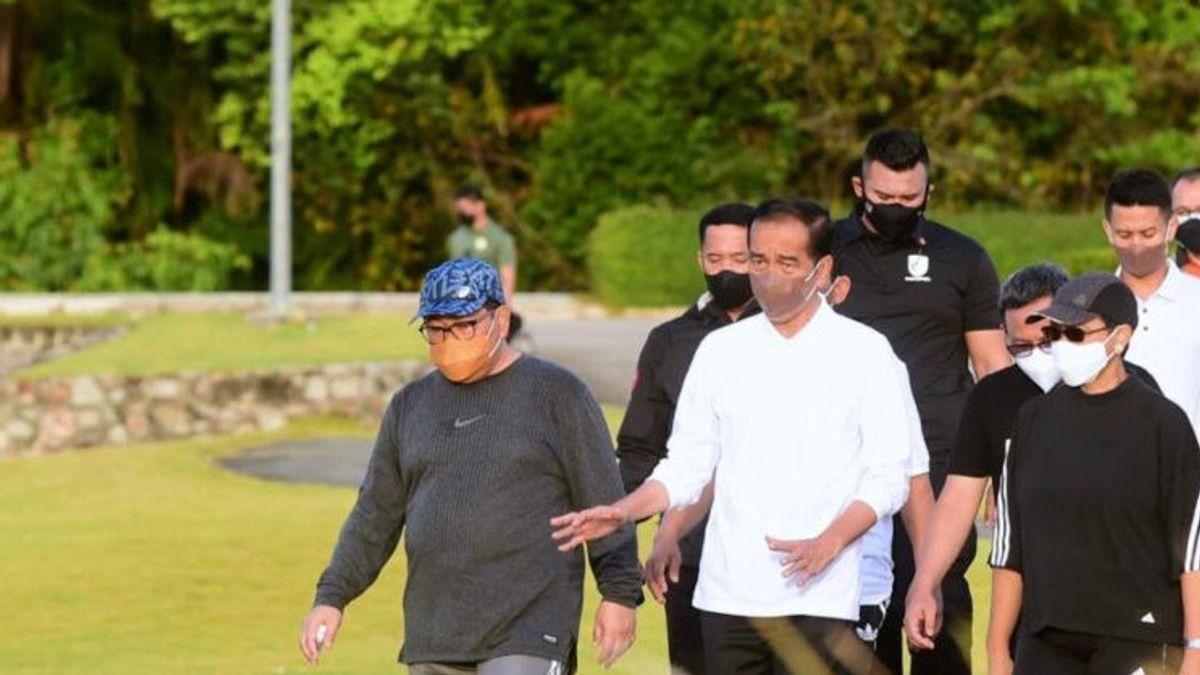 Il Y A Des Résidents De Batam Qui Ont Annulé Leur équipe De Ramassage Pour Jokowi à Bintan En Raison De La Détection De La Variante Omicron
