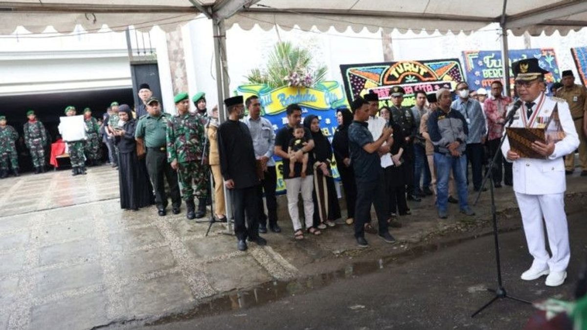Mayor Of Makassar Leads The Release Of The Body Of The Vice President's Son-in-law Rapsel Ali