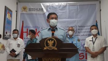 Le Ministère De La Justice Et Des Droits De L’Homme Donne Une Explication Sur L’incendie De La Prison De Tangerang à Komnas HAM