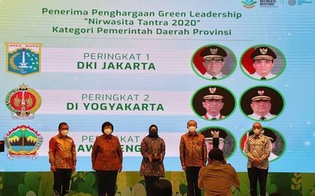 Anies Raih Juara Satu Penghargaan Lingkungan Hidup dari Kementerian LHK, Ganjar di Urutan Ketiga