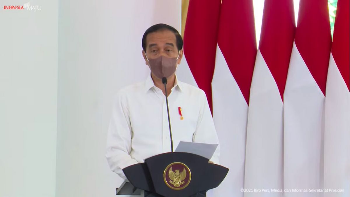 La Remise De Plus De 124 120 Certificats Fonciers A Entraîné Une Redistribution, Jokowi: Ne Le Perdez Pas Ou Ne Le Détournez Pas