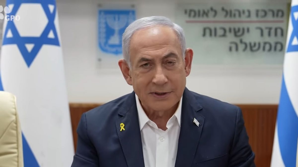 Keluarga Sandera Israel  di Gaza Bunyikan Sirine 2 Menit di Kediaman PM Netanyahu