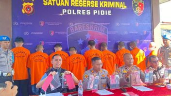 Police Arrest Dozens Of Online And Togel Gambling Actors In Pidie, Threatened With Scams