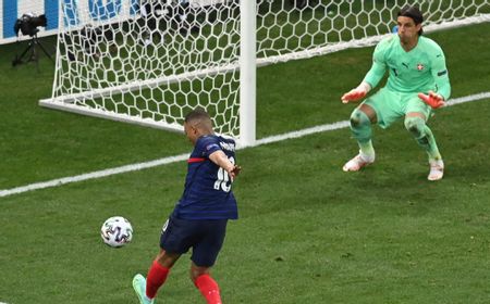 Mbappe Gagal Penalti, Juara Dunia Prancis Tumbang di Tangan Swiss