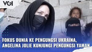 VIDEO: Fokus Dunia ke Pengungsi Ukraina, Angelina Jolie Justru Kunjungi Pengungsi Yaman