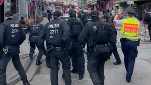 Insiden! Polisi Jerman Tembak Pria Berkapak di Dekat Fan Zone  Euro 2024 di Hamburg