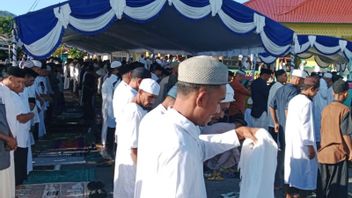 Warga Muslim di Leihitu Maluku Tengah Laksanakan Salat Idulfitri Hari Ini