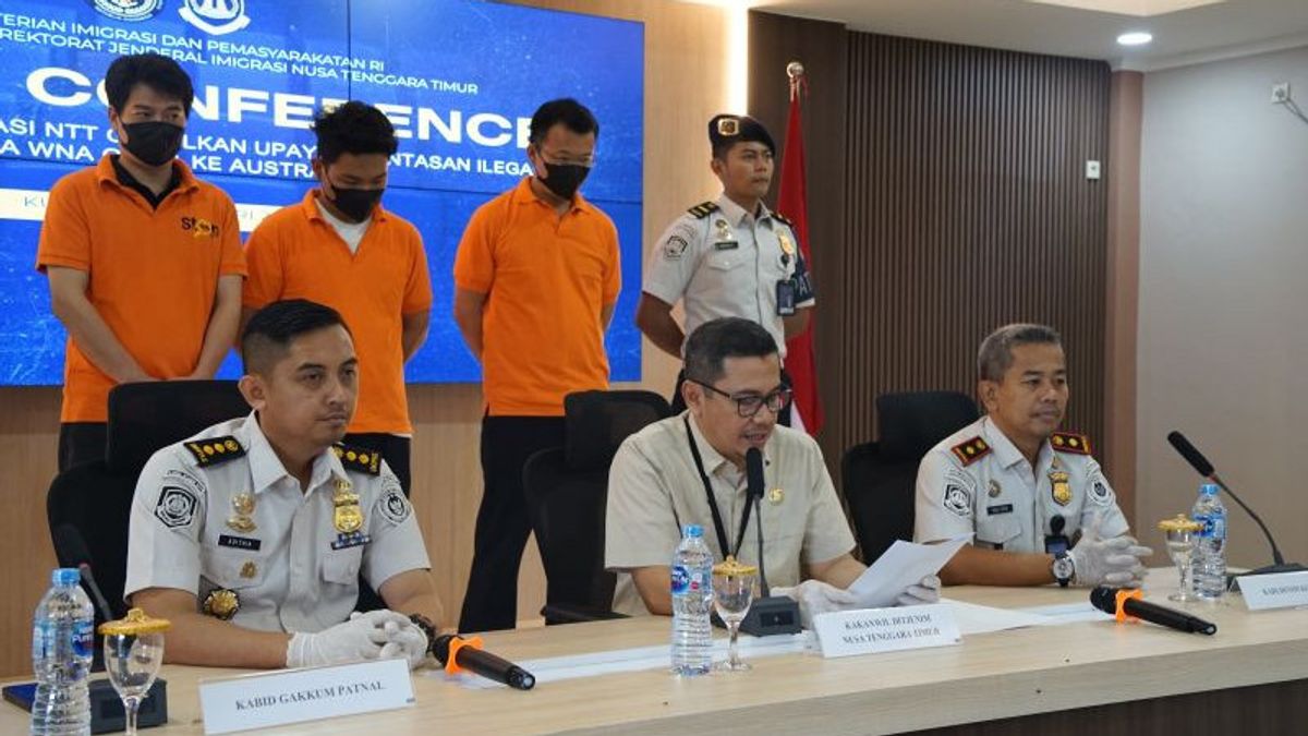 Tiga WNA China yang Akan Berlayar Ilegal Diamankan Imigrasi NTT