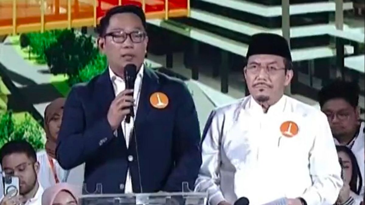 Jakarta Governor Election Third Debate, Ridwan Kamil-Suswono Highlights Uneven Spatial Planning