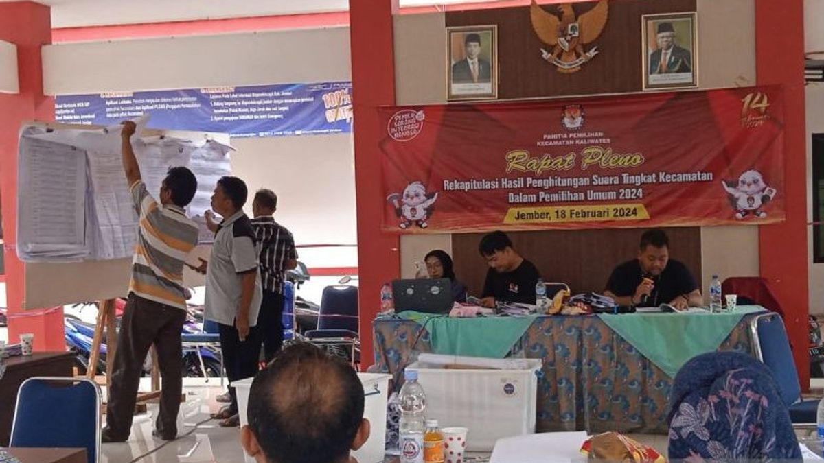 Jember Ngamuk Suara Hilang DPRD الفيروسي Caleg ، KPU يذكر بالتهديدات الجنائية utak-atik نتيجة التلخيص