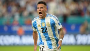 Lautaro Martinez Cetak Brace, Argentina Juara Grup A Usai Kalahkan Peru