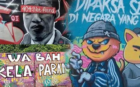 Mural dan Grafiti ‘404: Not Found’, LBH Jakarta: Hormati Kebebasan Berekspresi dan Berpendapat