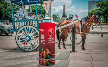 Trofi Piala FIBA Asia 2022 Bakal Keliling Jakarta, Dimulai dari Jalan Thamrin dan Berakhir di Monas