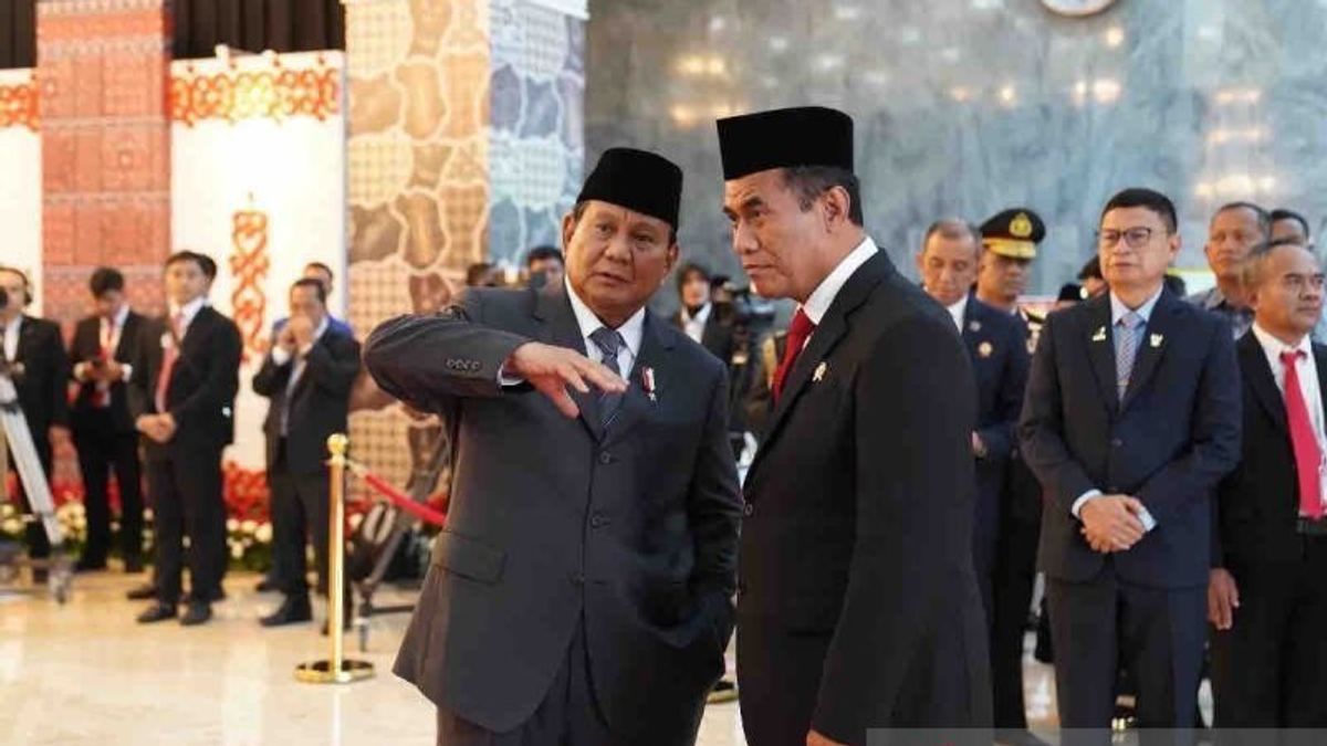 Raffi Ahmad et Gus MIftah sont devenus Envoyés spéciaux du Président Prabowo