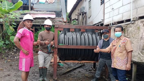 Kementerian PUPR Bantu 200 Septic Tank di Jenebora Penajam Paser Utara Kaltim